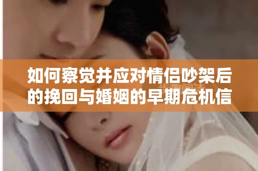 如何察觉并应对情侣吵架后的挽回与婚姻的早期危机信号？
