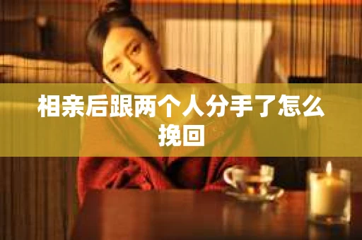 相亲后跟两个人分手了怎么挽回