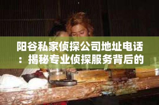阳谷私家侦探公司地址电话：揭秘专业侦探服务背后的故事
