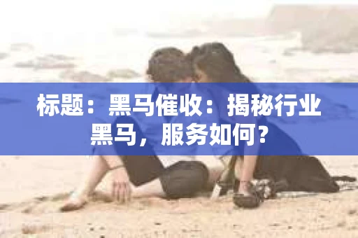 标题：黑马催收：揭秘行业黑马，服务如何？