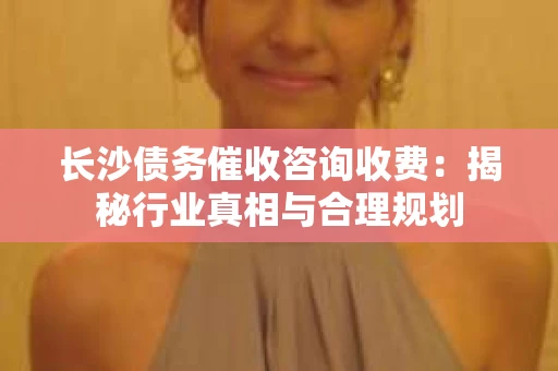 长沙债务催收咨询收费：揭秘行业真相与合理规划