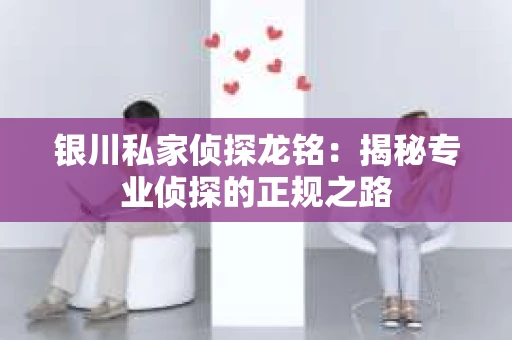 银川私家侦探龙铭：揭秘专业侦探的正规之路