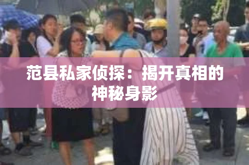 范县私家侦探：揭开真相的神秘身影
