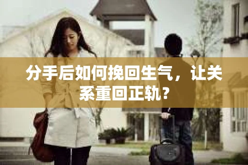 分手后如何挽回生气，让关系重回正轨？
