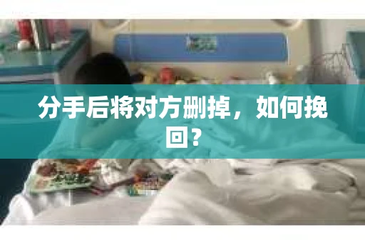 分手后将对方删掉，如何挽回？