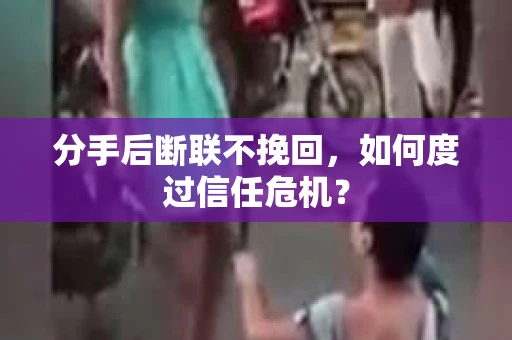 分手后断联不挽回，如何度过信任危机？
