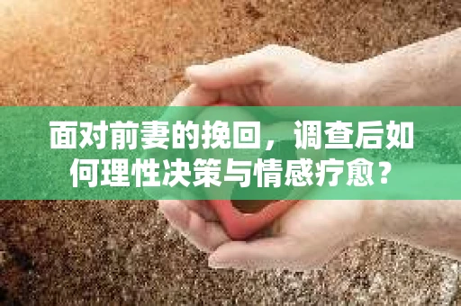 面对前妻的挽回，调查后如何理性决策与情感疗愈？