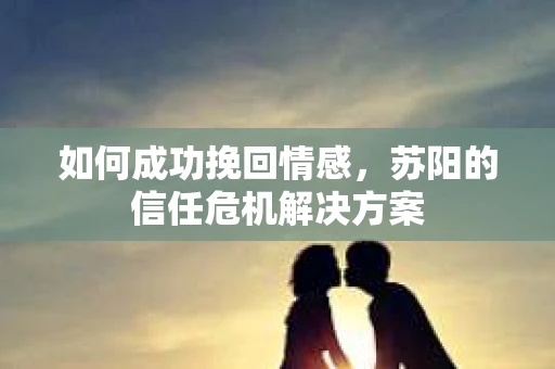如何成功挽回情感,苏阳的信任危机解决方案 如何成功挽回情感,苏阳的信任危机解决方案