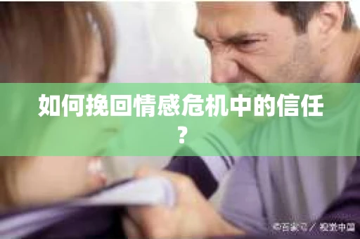 如何挽回情感危机中的信任? 如何挽回情感危机中的信任?