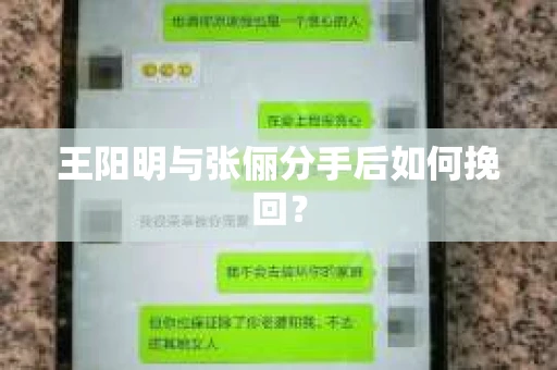 王阳明与张俪分手后如何挽回？