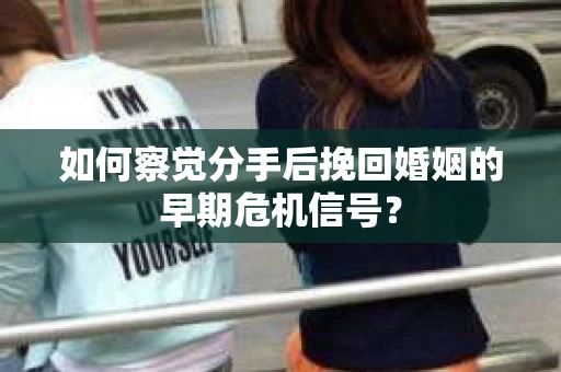 如何察觉分手后挽回婚姻的早期危机信号？